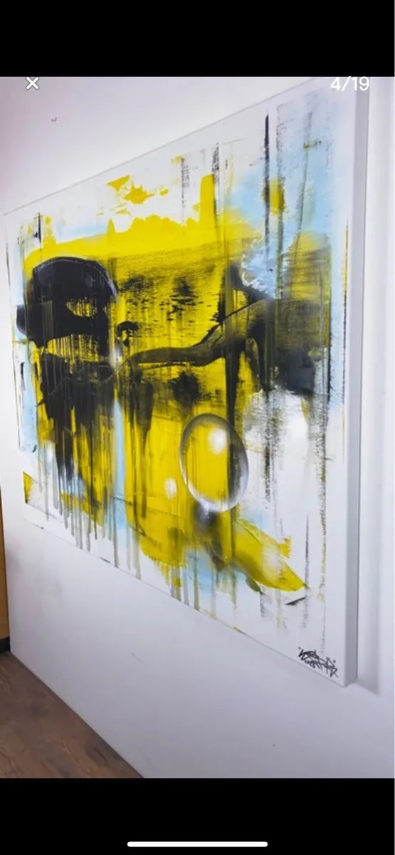 Parscha Mirghwameddin original XXL painting - Image 2