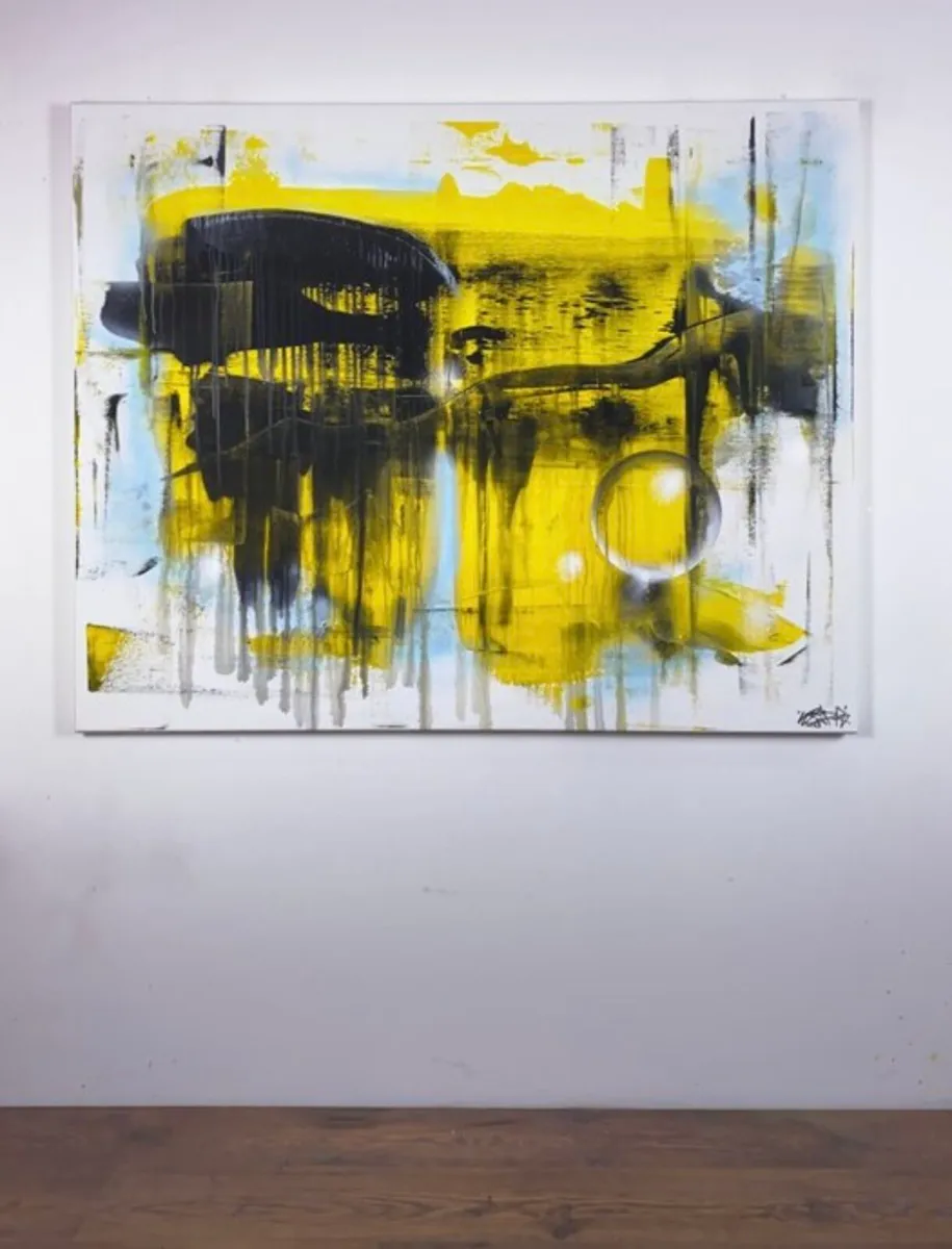 Parscha Mirghwameddin original XXL painting - Image 3