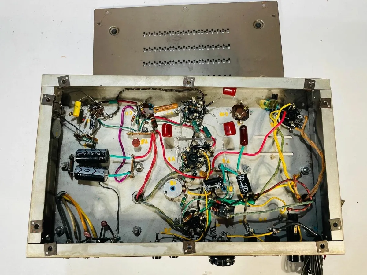 Rare Pair of Vintage Eico HF-60 Tube Amplifiers - Image 2