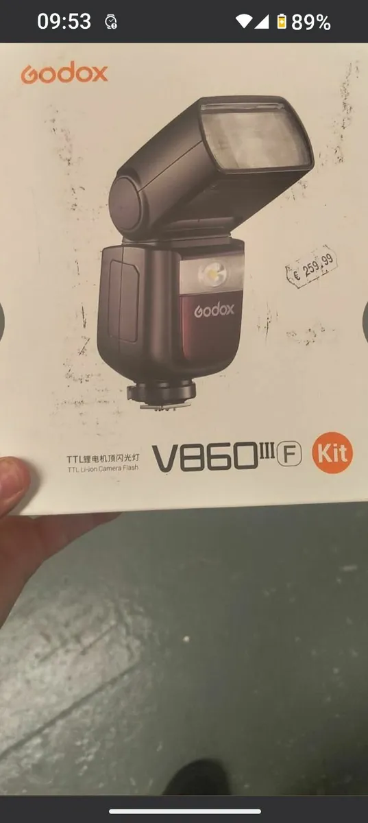 Brand New Godox V860iii  Fuji Kit - Image 2