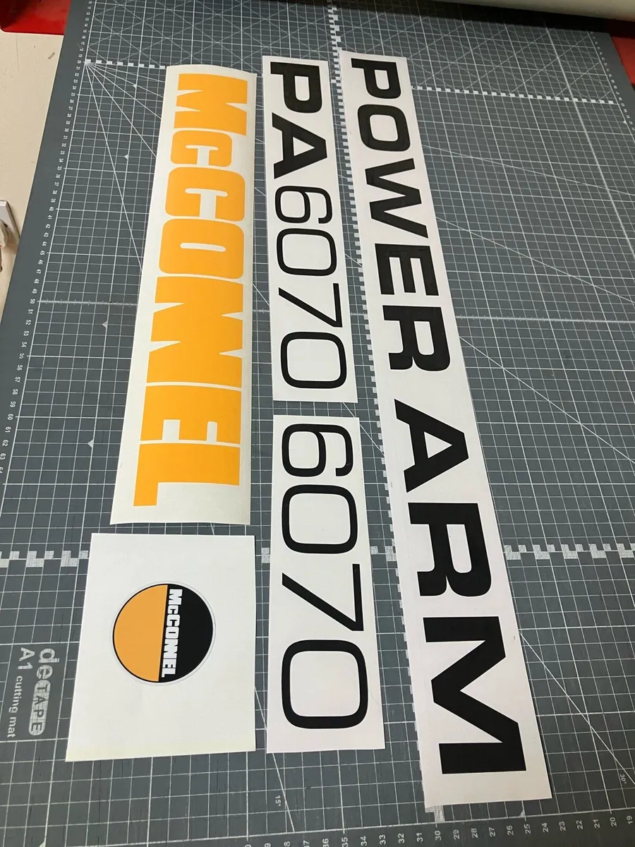 Hedge Cutter replacement decals. - Image 1