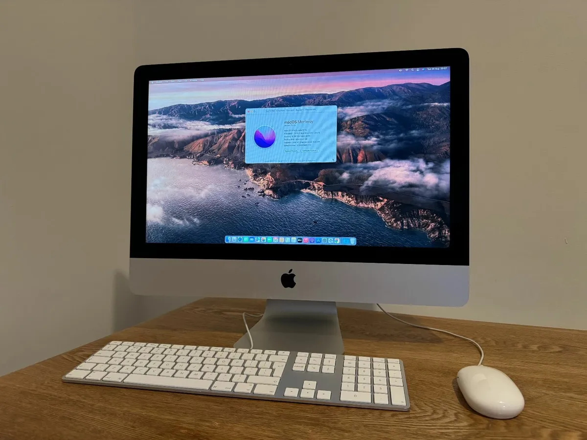 iMac 21,5" Late 2015 i5 2x1.6GHz 8GB 1TB HDD - Image 1