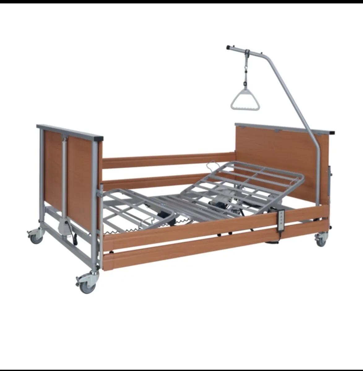4ft Hospital Bed with Mattress - Image 1
