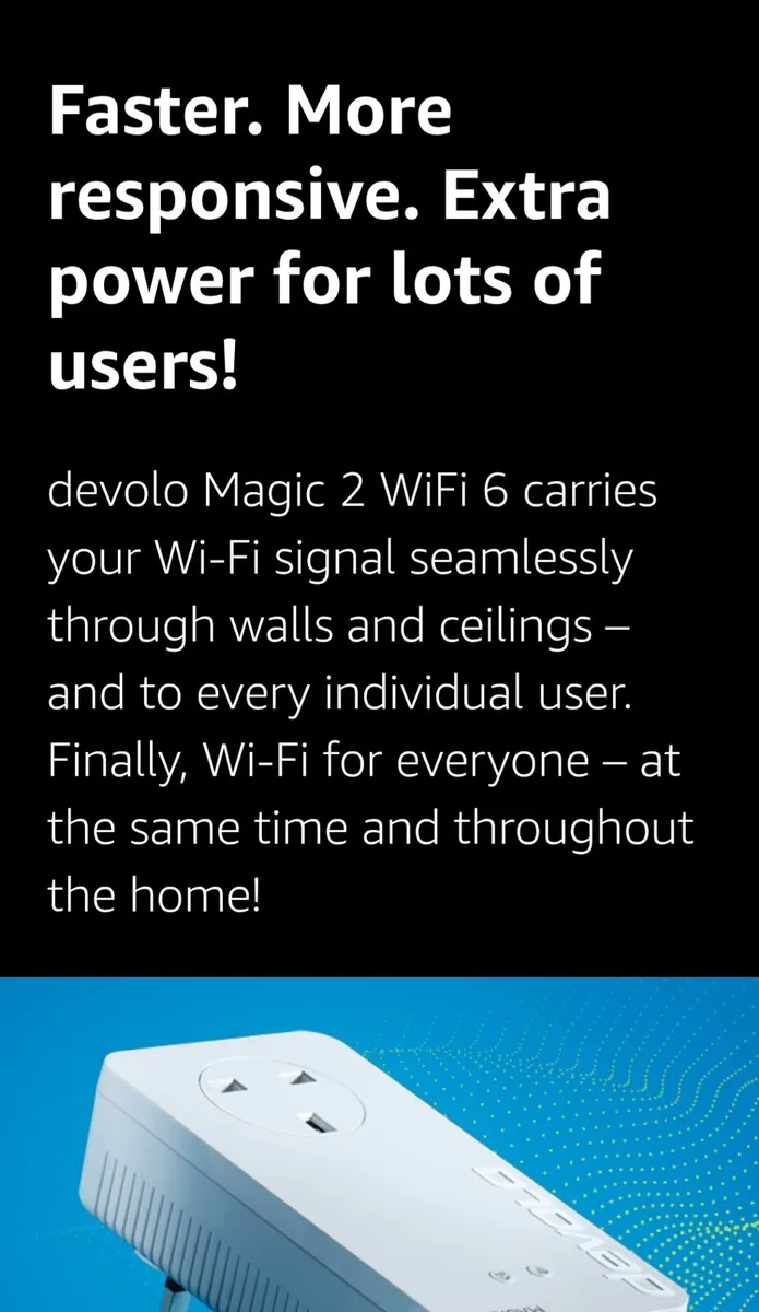 Improve Wifi at Home, DEVOLO Magic 2 Wifi 6 - Image 2