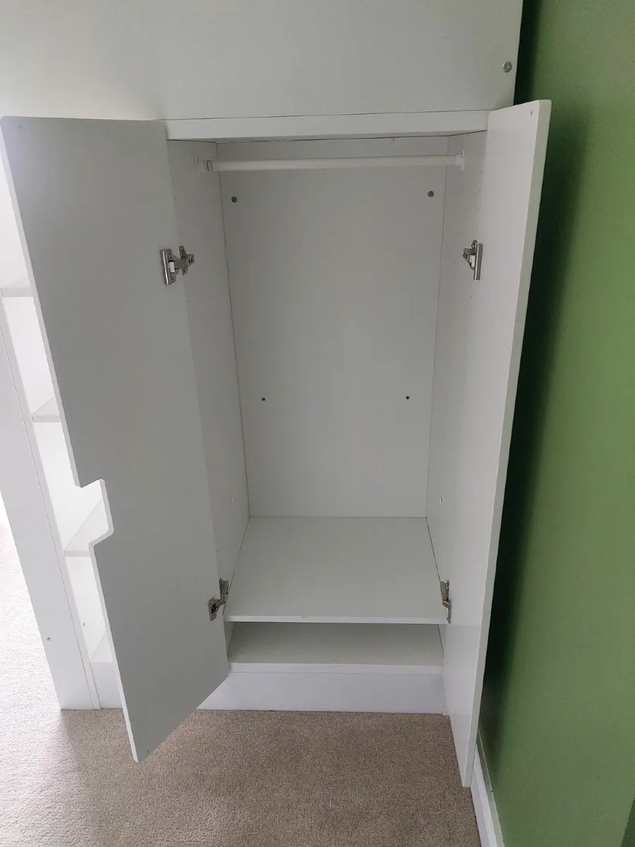Loft bed with desk and storage - Ikea - Image 4