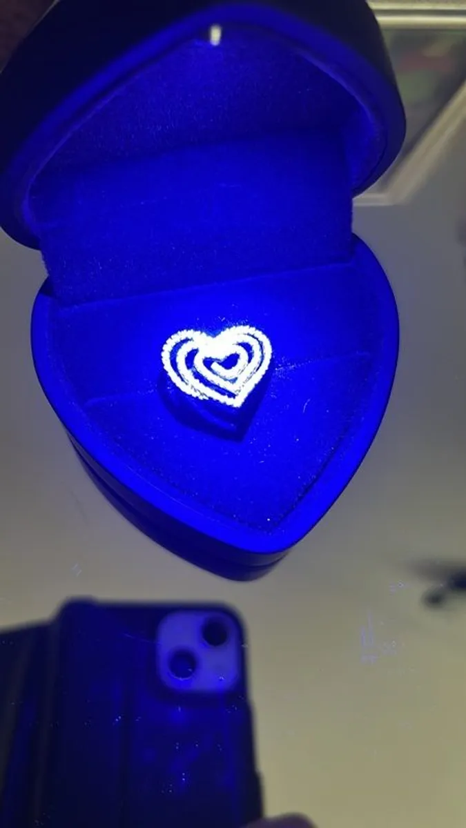 Diamond cluster ring - REDUCED TO SELL