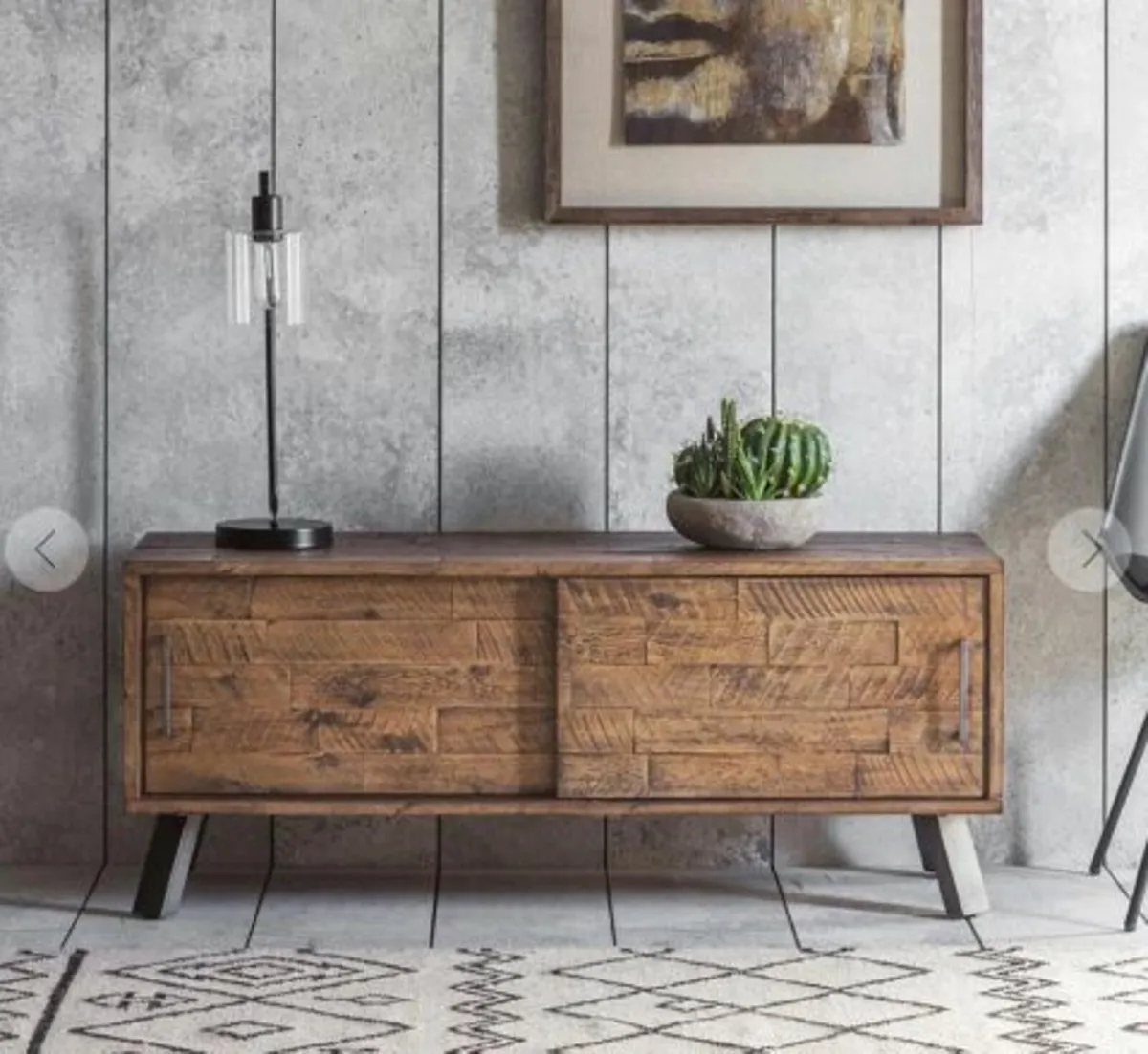 TV cabinet: Camden Rustic Media Unit - Image 1