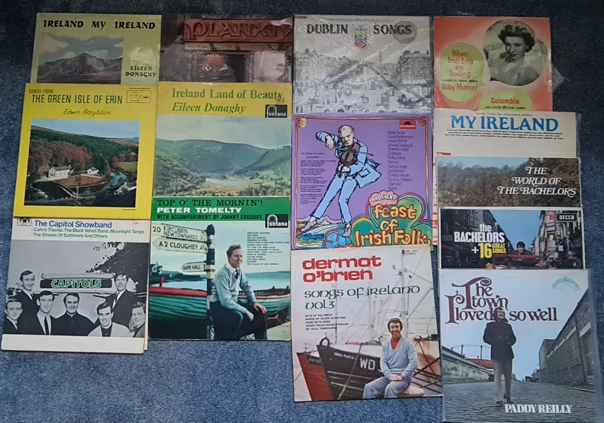 Vinyl Records and Record Player - Image 3