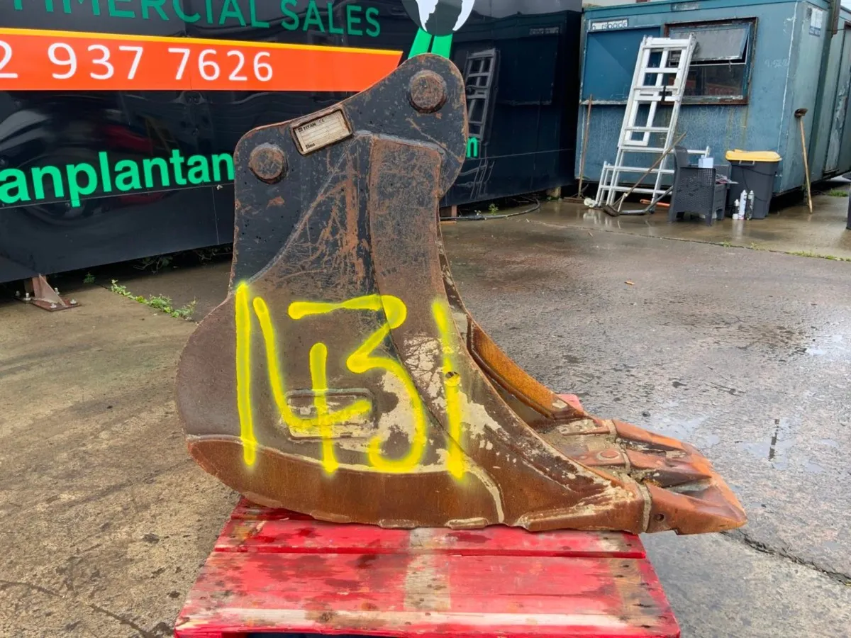 18" HILL DIGGING BUCKET....65mm PINS......1431t. - Image 3