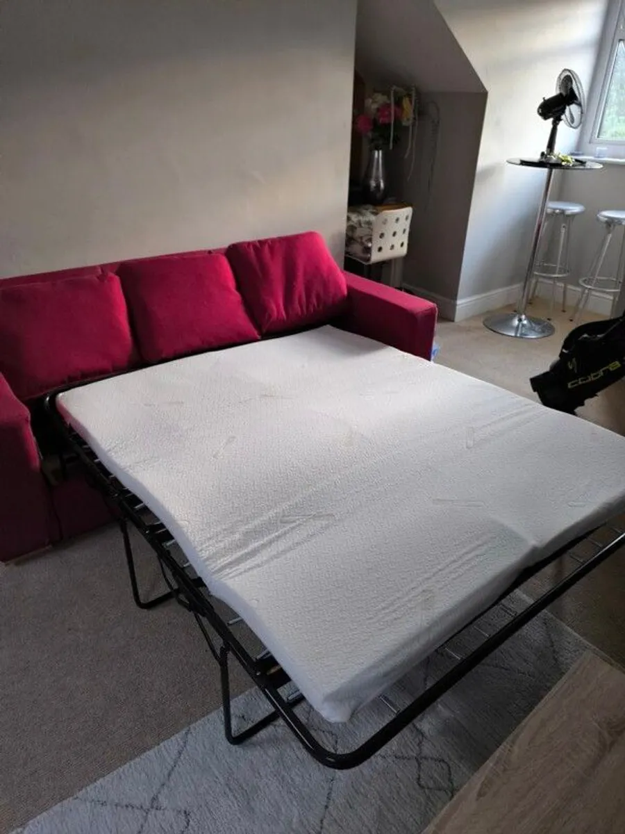 sofa bed 3 seater for attic spaces ace or angled  doorway - Image 1