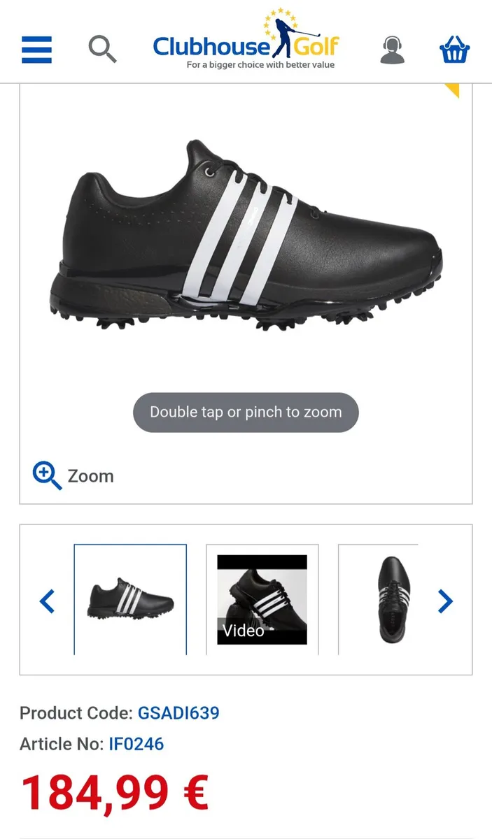 Adidas Tour 360 Golf Shoes - Image 4