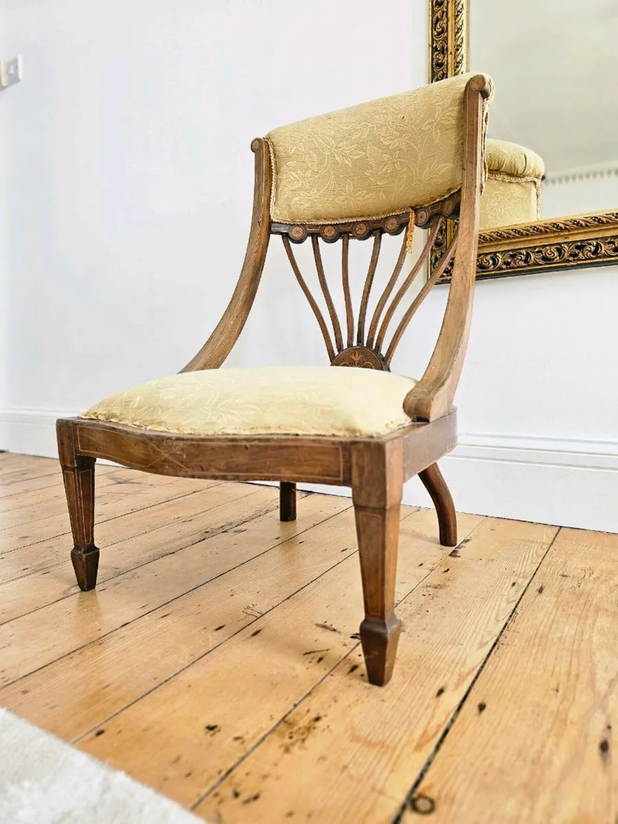 Antique nursing chair - Image 2