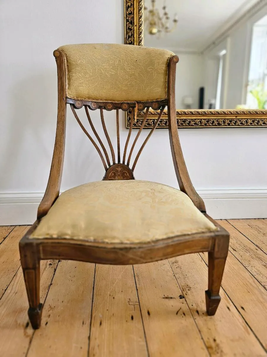 Antique nursing chair - Image 3