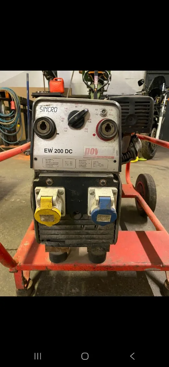 SINCRO EW 200 DC HONDA WELDER GENERATOR - Image 3