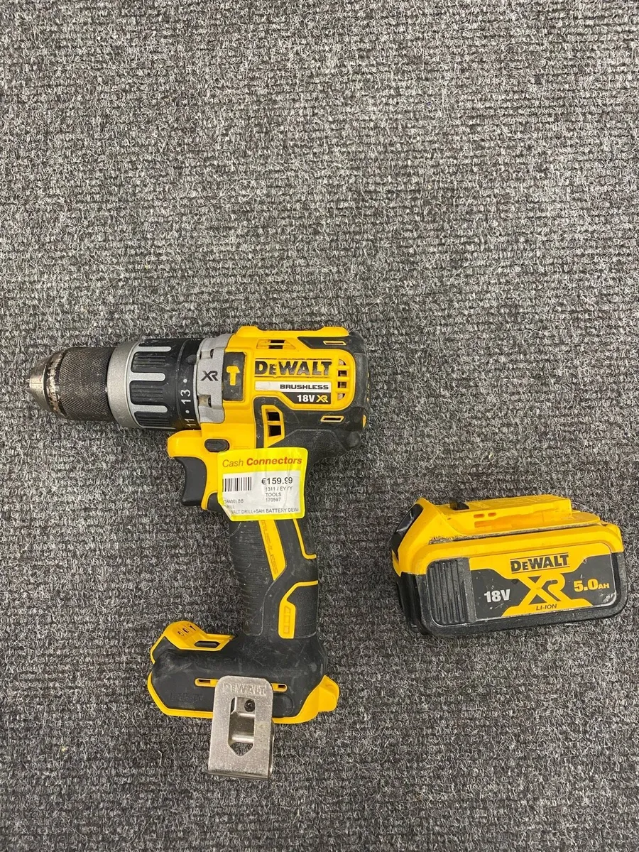 Dewalt DCD796 Drill + 5AH Battery - Image 3