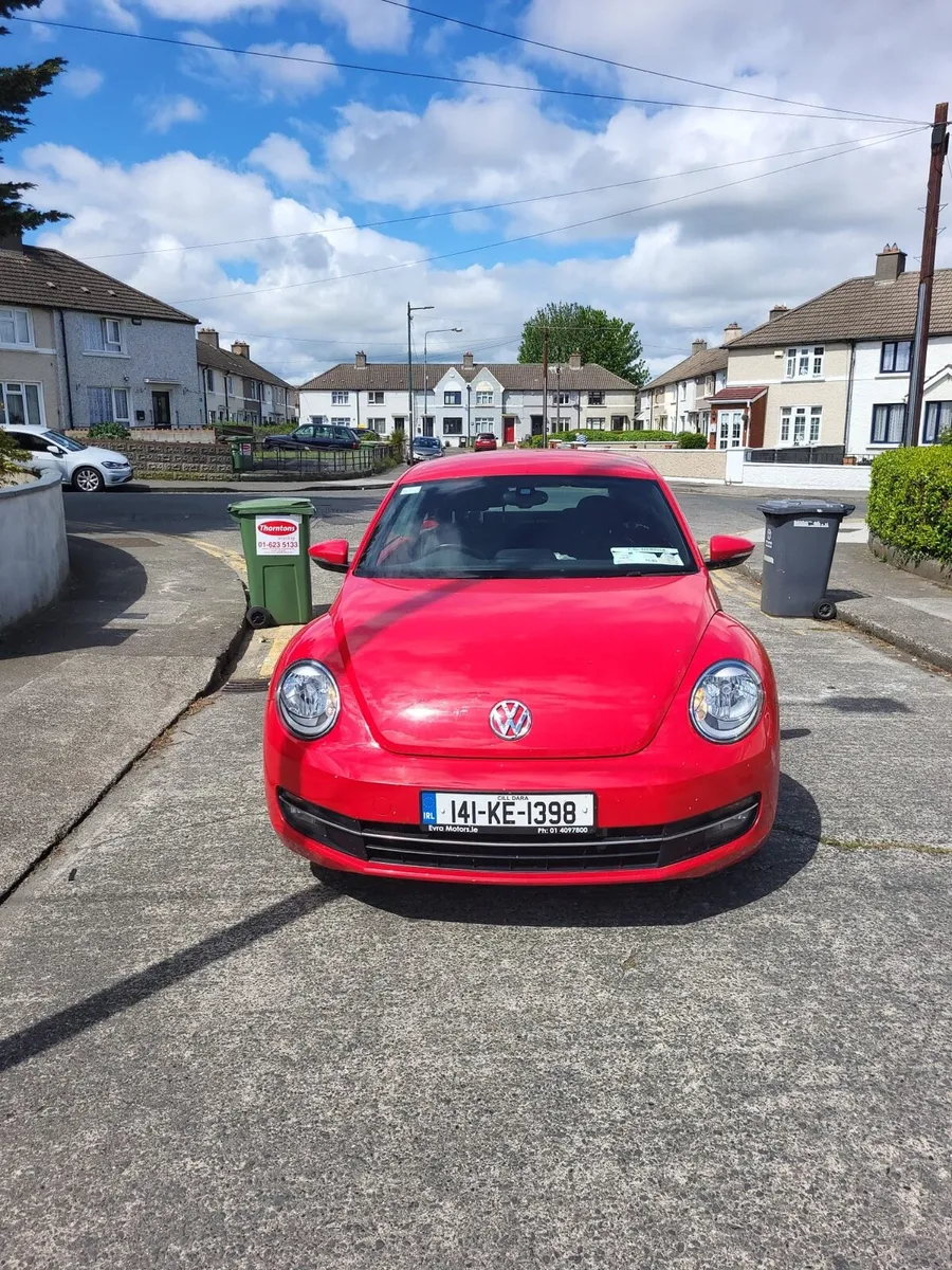 Red Volkswagen Beetle - Image 2