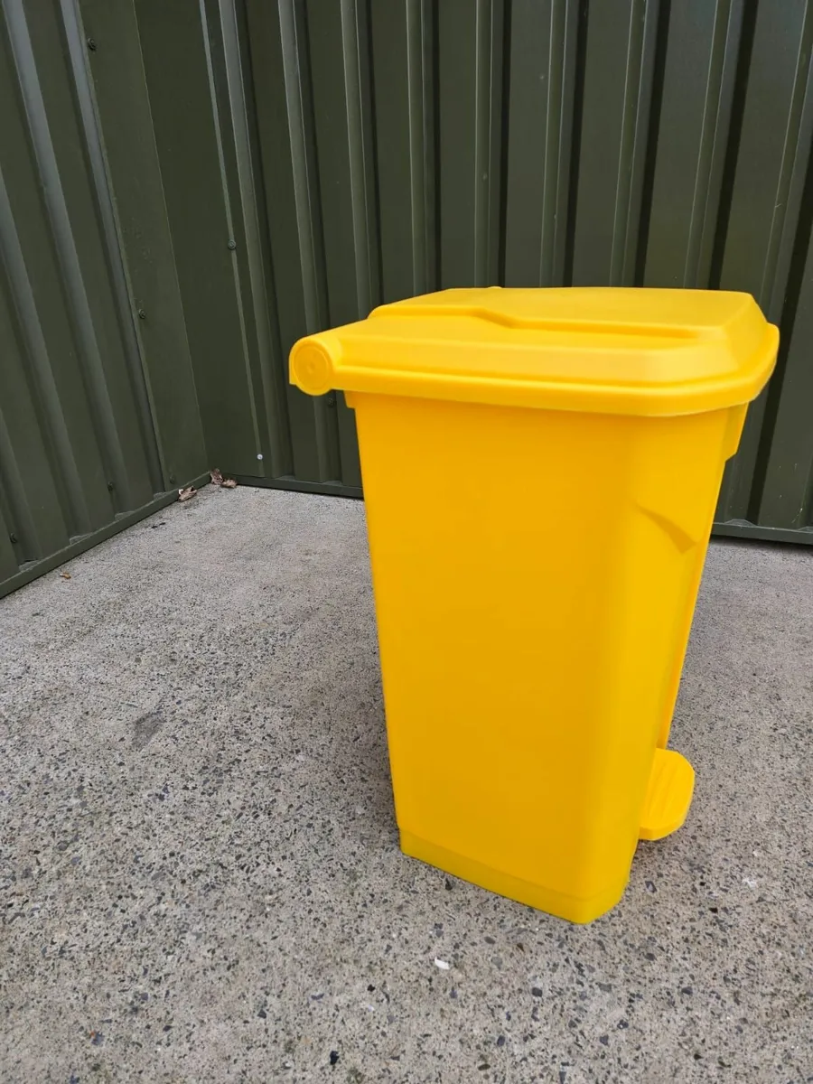 Brand New 80 Litre Medical Bins - 4 Available - Image 4