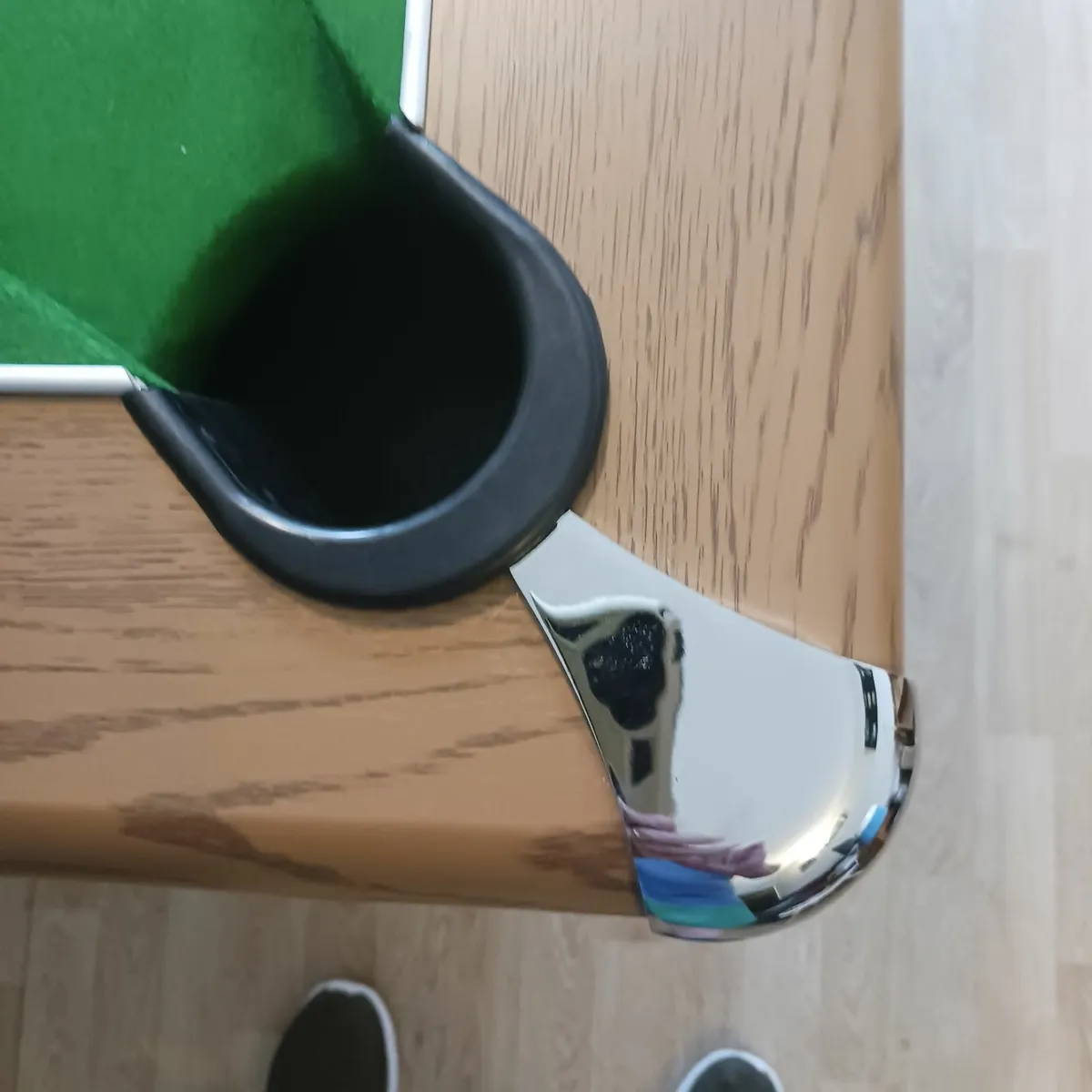 Prestige oak pool table - Image 1