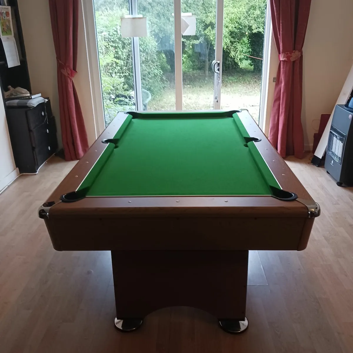Prestige oak pool table - Image 3