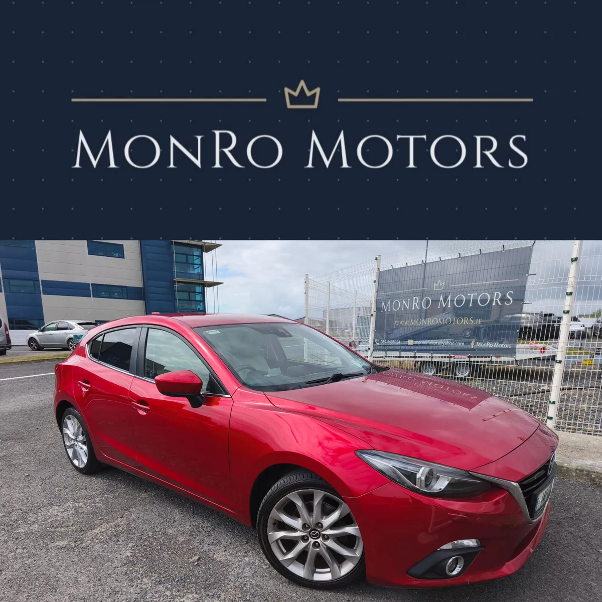 MAZDA 3 2.2D (150 hp) GT Black Cloth 6MT, NEW NCT - Image 1