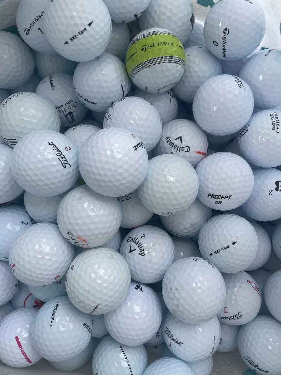 Pristine 2nd Tier Mix Golf Balls