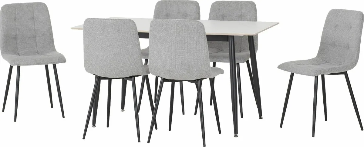 TABLE & 6 CHAIRS - Image 1