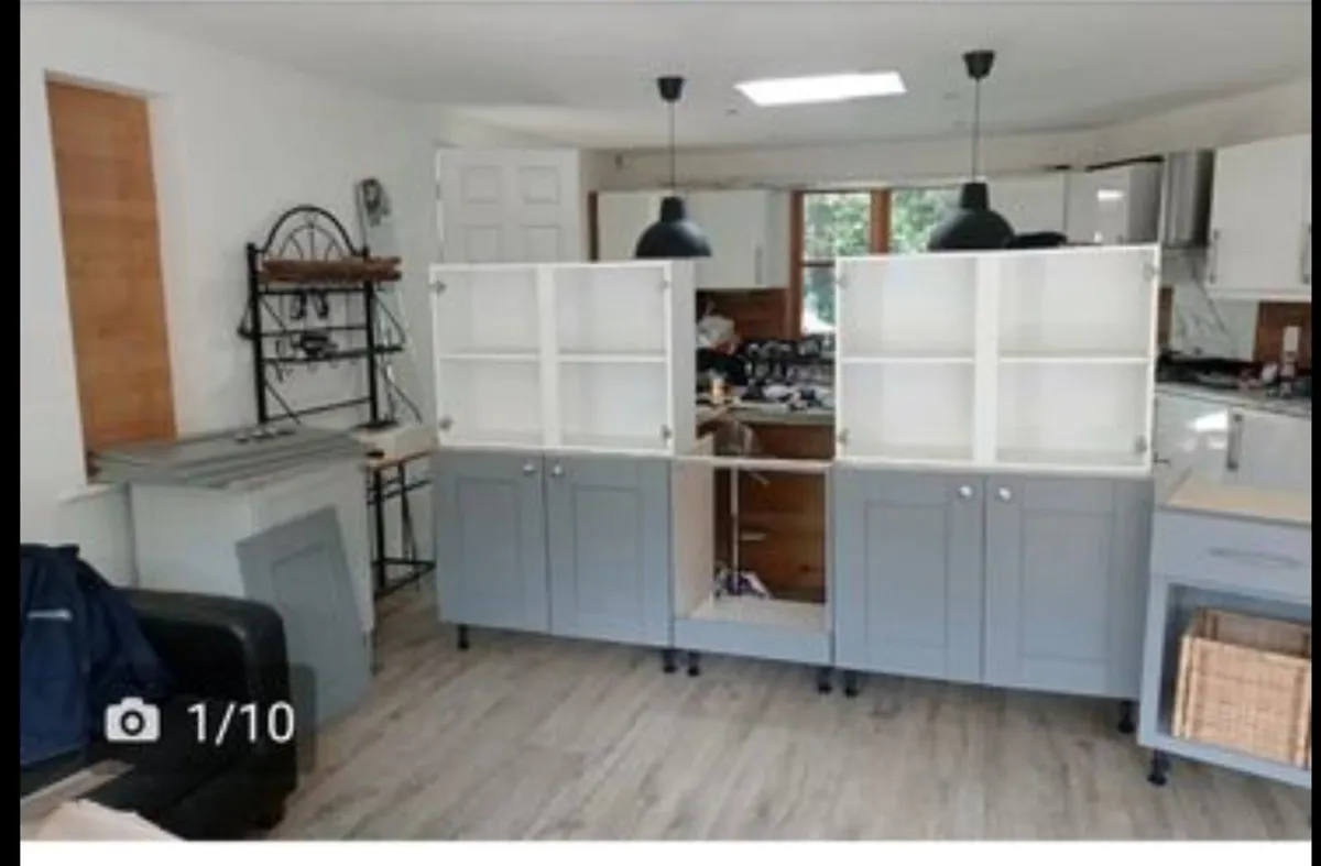 Grey Kitchen Units ~ Brand new - Image 1