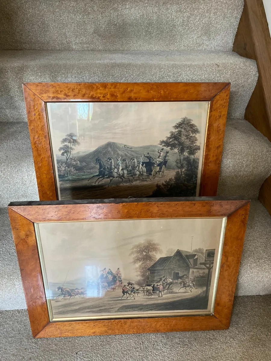 Charles B. Newhouse Pair of framed lithographs - Image 1