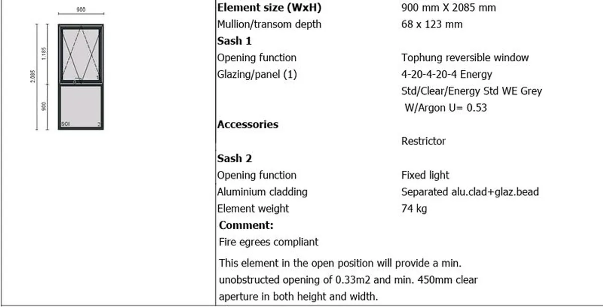 NEW Rationel AluClad triple-glazed window - Image 3