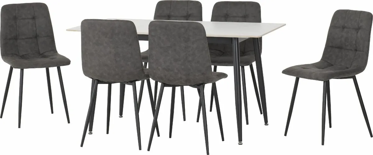 TABLE & 6 CHAIRS - Image 1