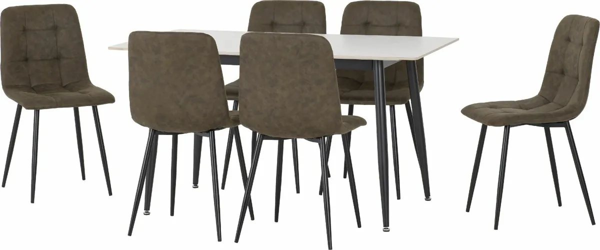 TABLE & 6 CHAIRS - Image 2