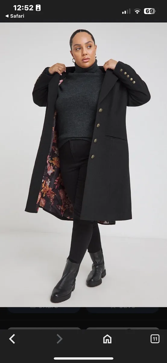 Joe Browns Sophisticated Coat 24 - Image 3