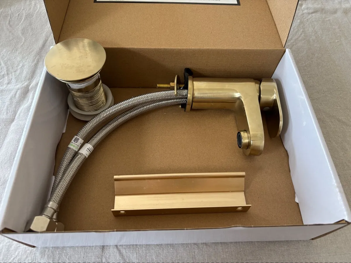 Gold Cloakroom Basin Tap - Image 4