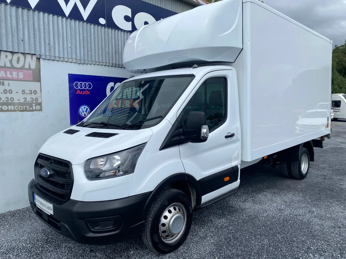211 FORD TRANSIT 2.0TDCI TWIN WHEEL LUTON BOX&TAIL - Image 1
