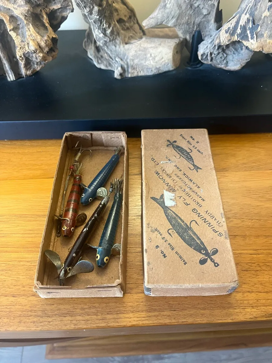 Antique Boxed Hardy Bros Alnwick Salmon Lures - Image 2