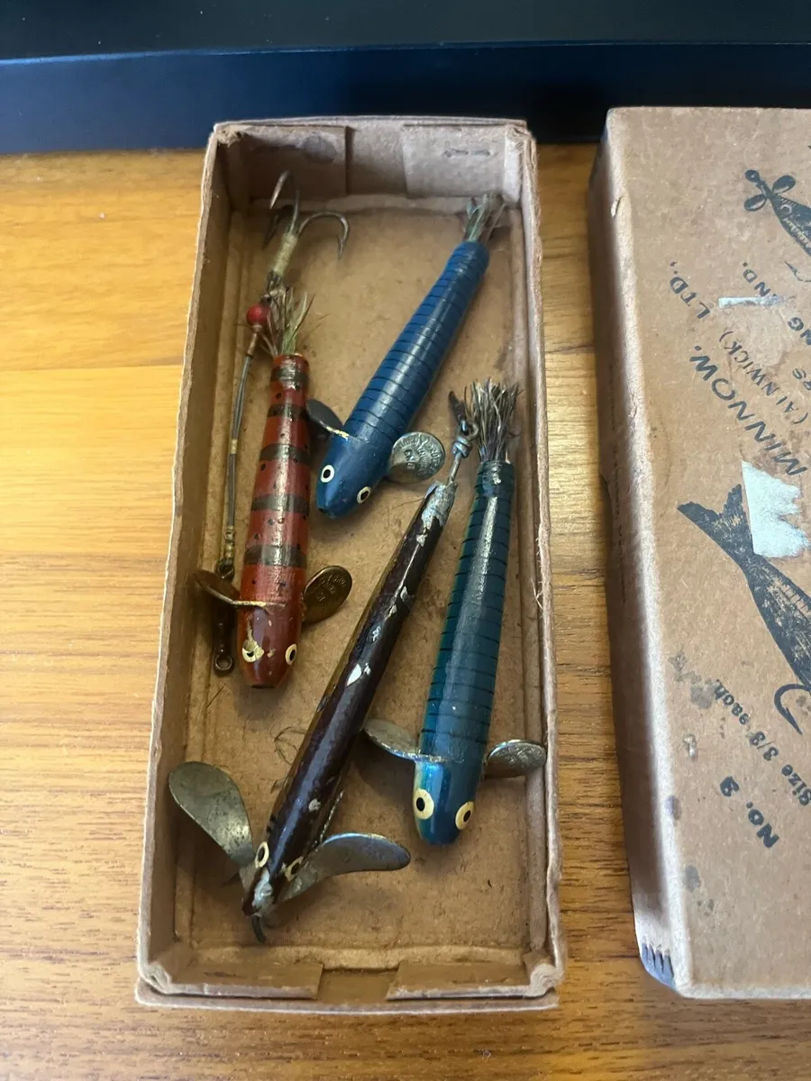 Antique Boxed Hardy Bros Alnwick Salmon Lures - Image 3