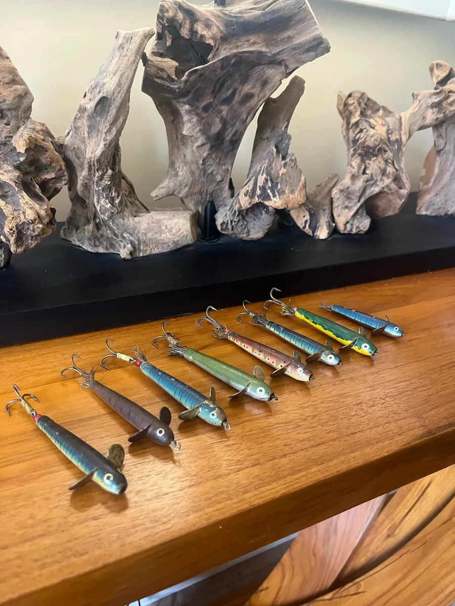 Antique Hardy Bros Alnwick Salmon Lures x8 - Image 2