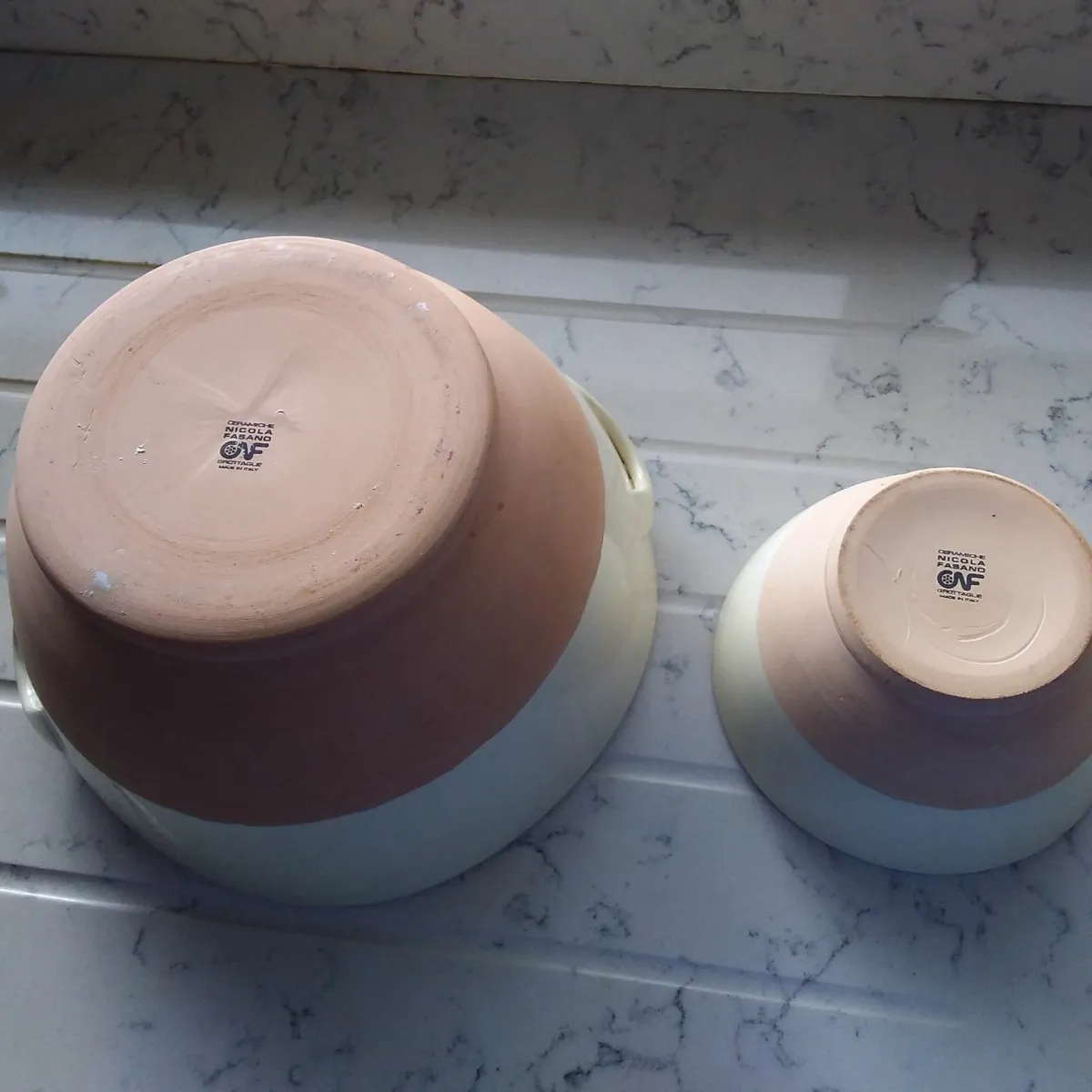 Lovely 4 piece set - Nicola Fascano Pottery - Image 3