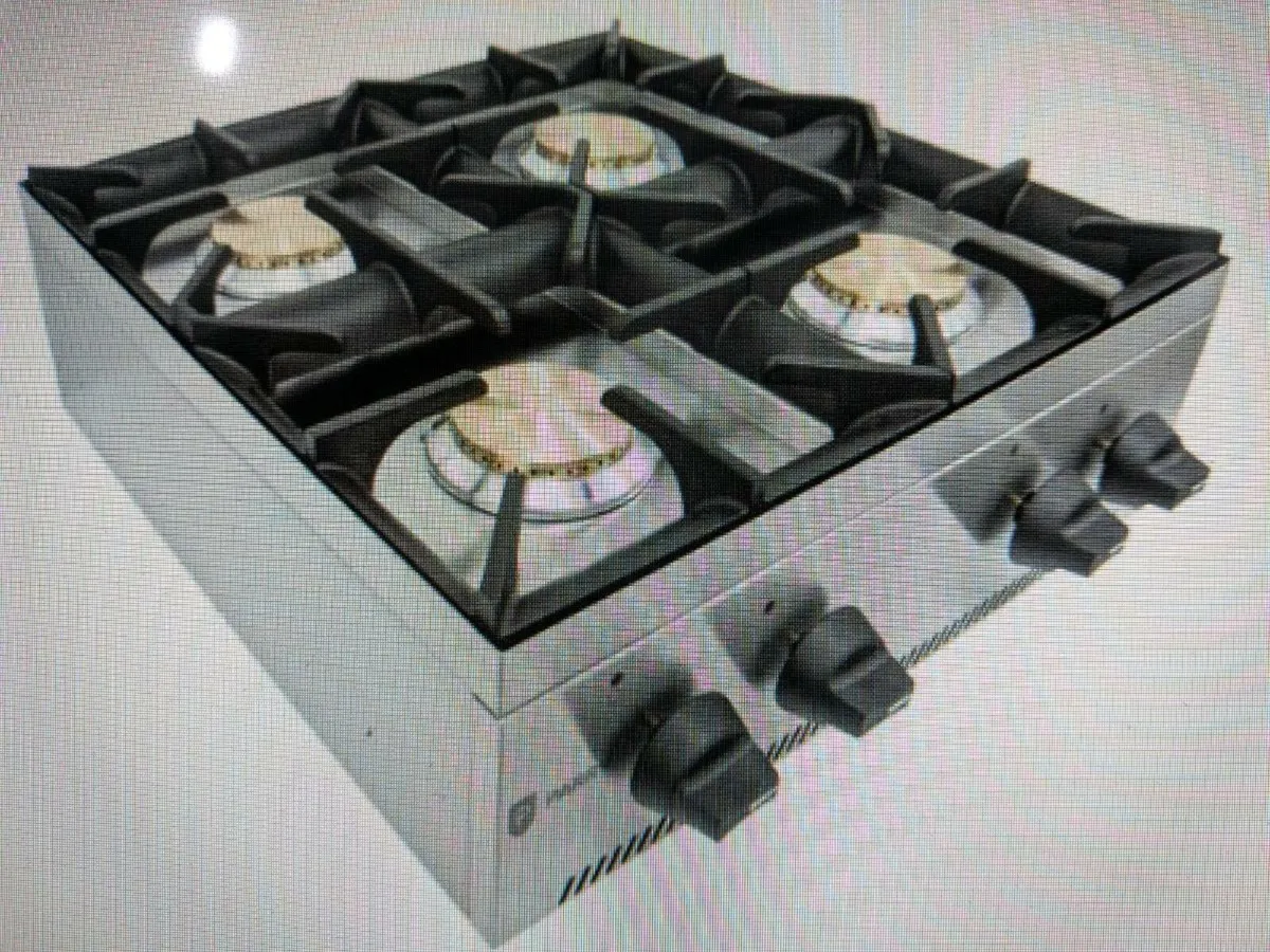 Kitchen Equipment Parry 4 Ring Gas hob - Image 1