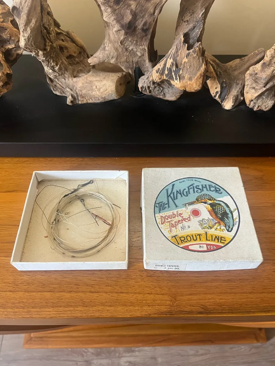Antique “The Kingfisher” Trout Fishing Line - Image 3
