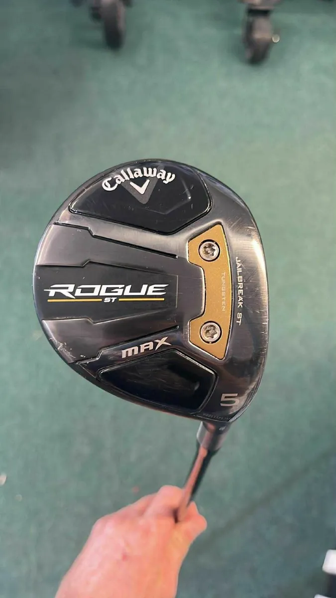 Callaway Rogue ST Max  5 Wood Stiff shaft €165 - Image 1