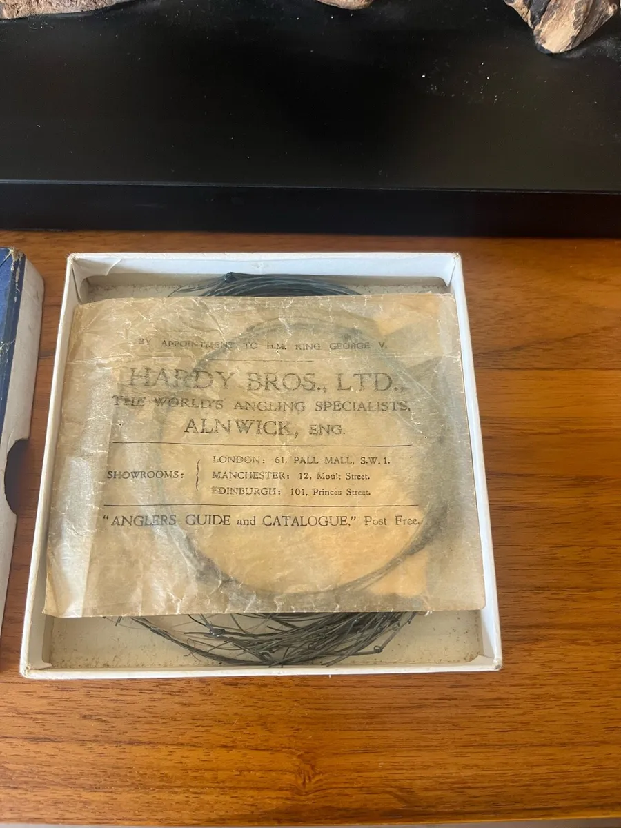 Antique Hardy Bros Alnwick Spinning Line - Image 2