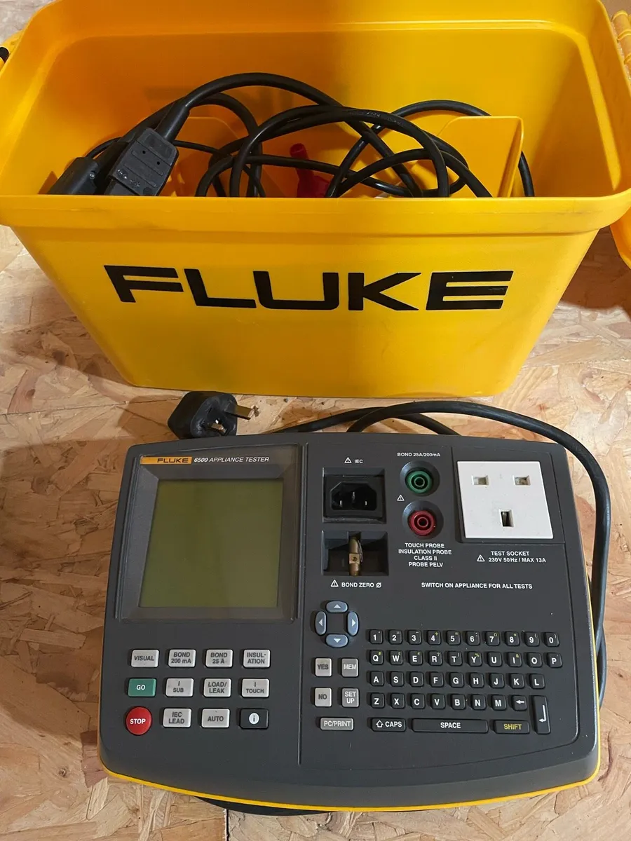 Fluke 6500 pat tester