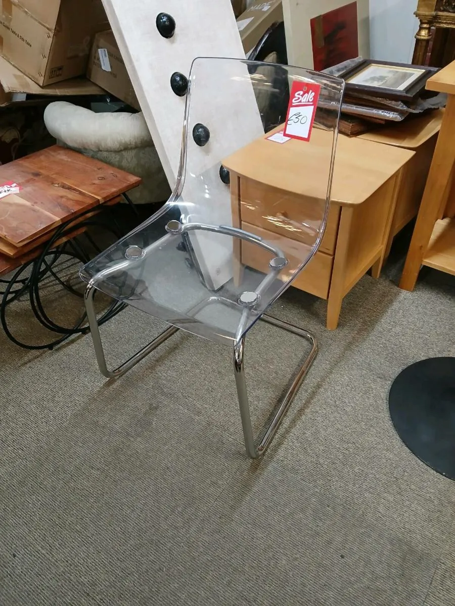 Perspex chair - Image 1