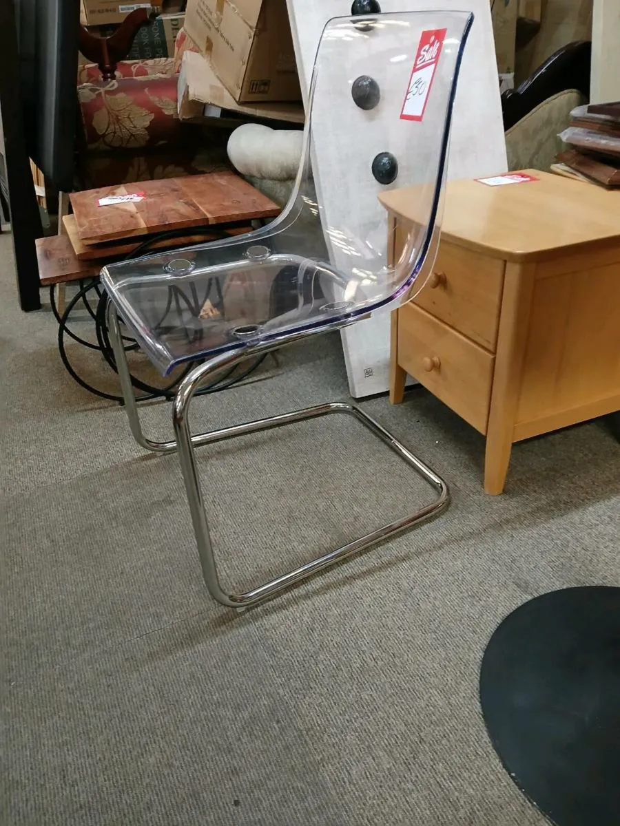 Perspex chair - Image 3