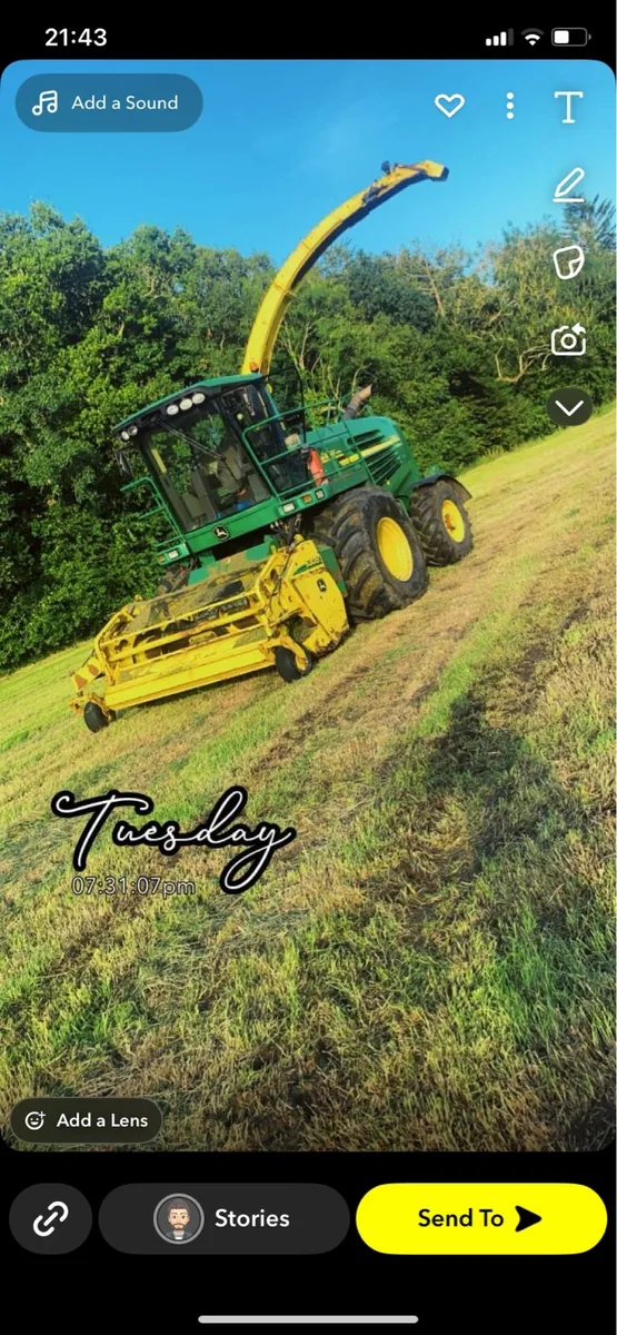 07 John Deere 7700 pro drive - Image 1