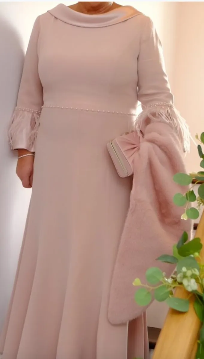 Mother of the Bride Dress (Couture Club) Blush - Image 3