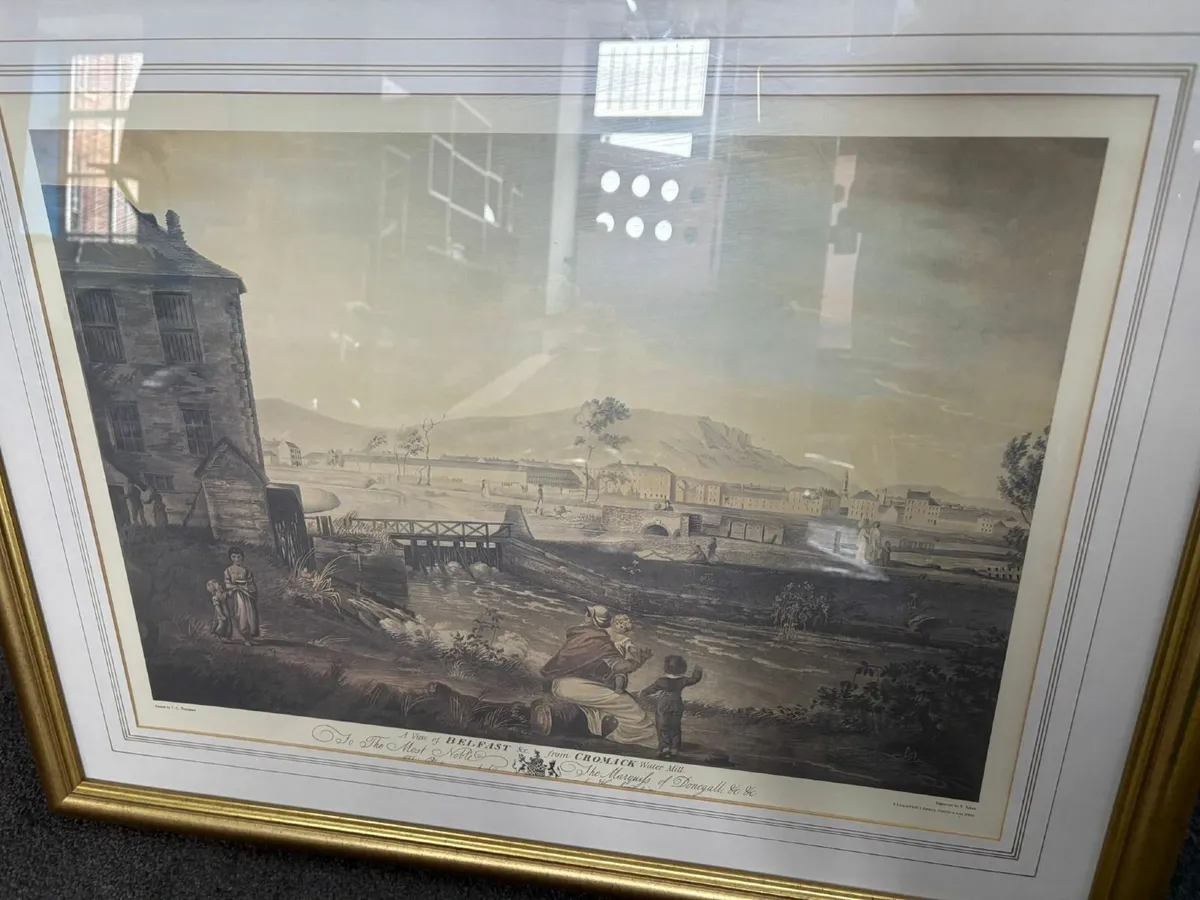 A view of Belfast from Cromack Water Mill - £120 - Image 2
