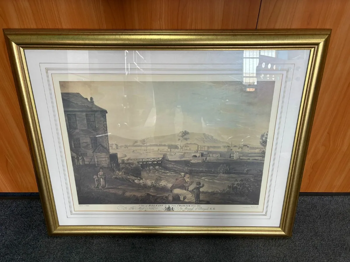 A view of Belfast from Cromack Water Mill - £120 - Image 1
