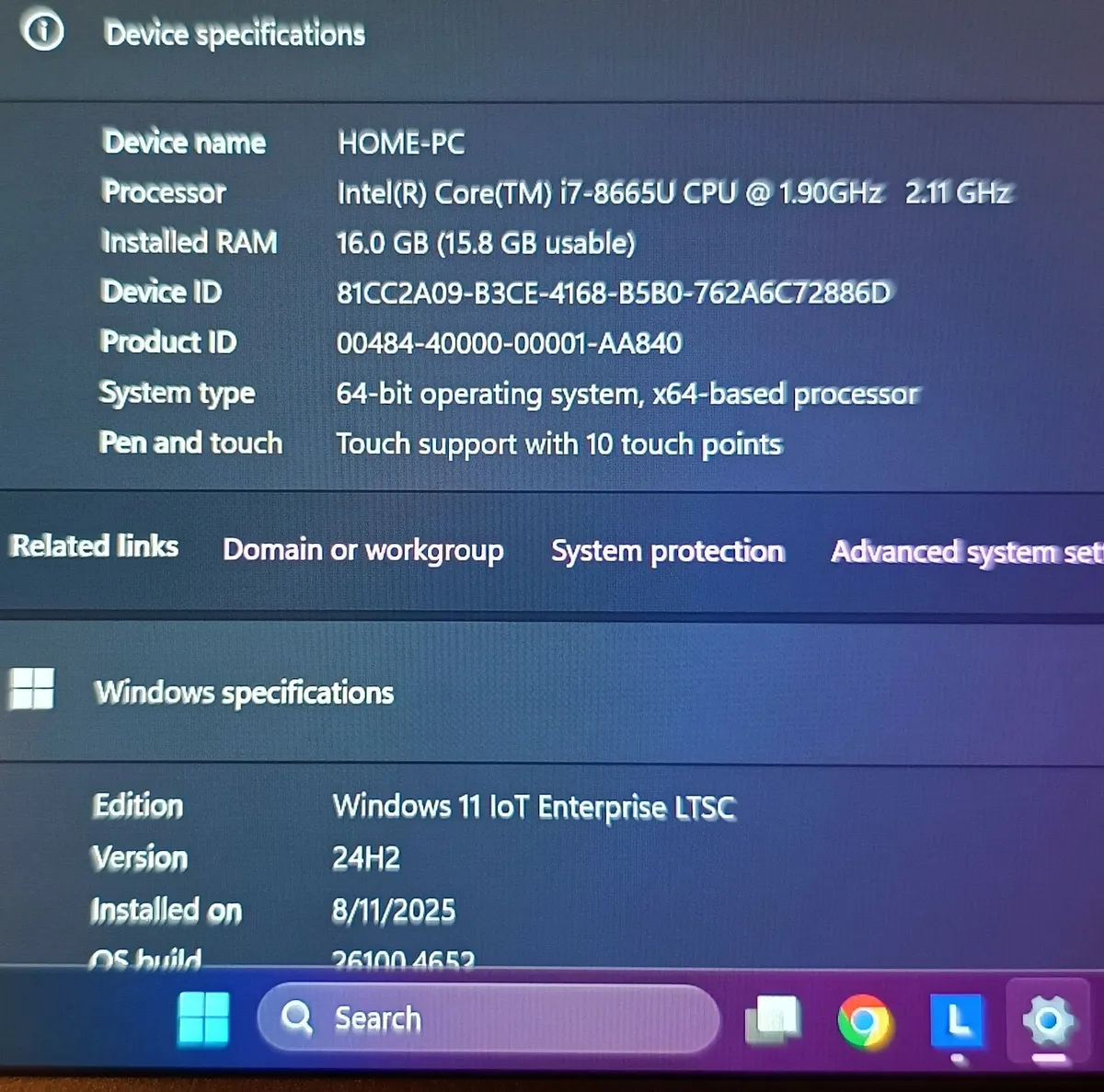 Laptop Thinkpad i7/16/256 - Image 2